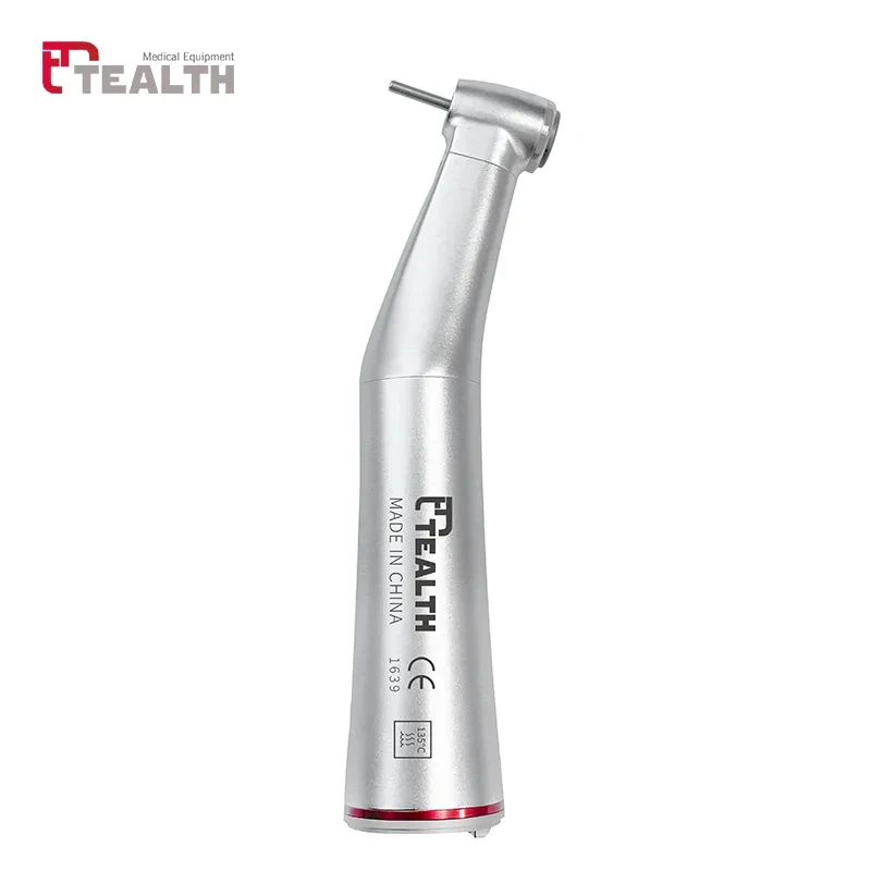 Fiber optic 1:5 increasing contra angle dental handpiece