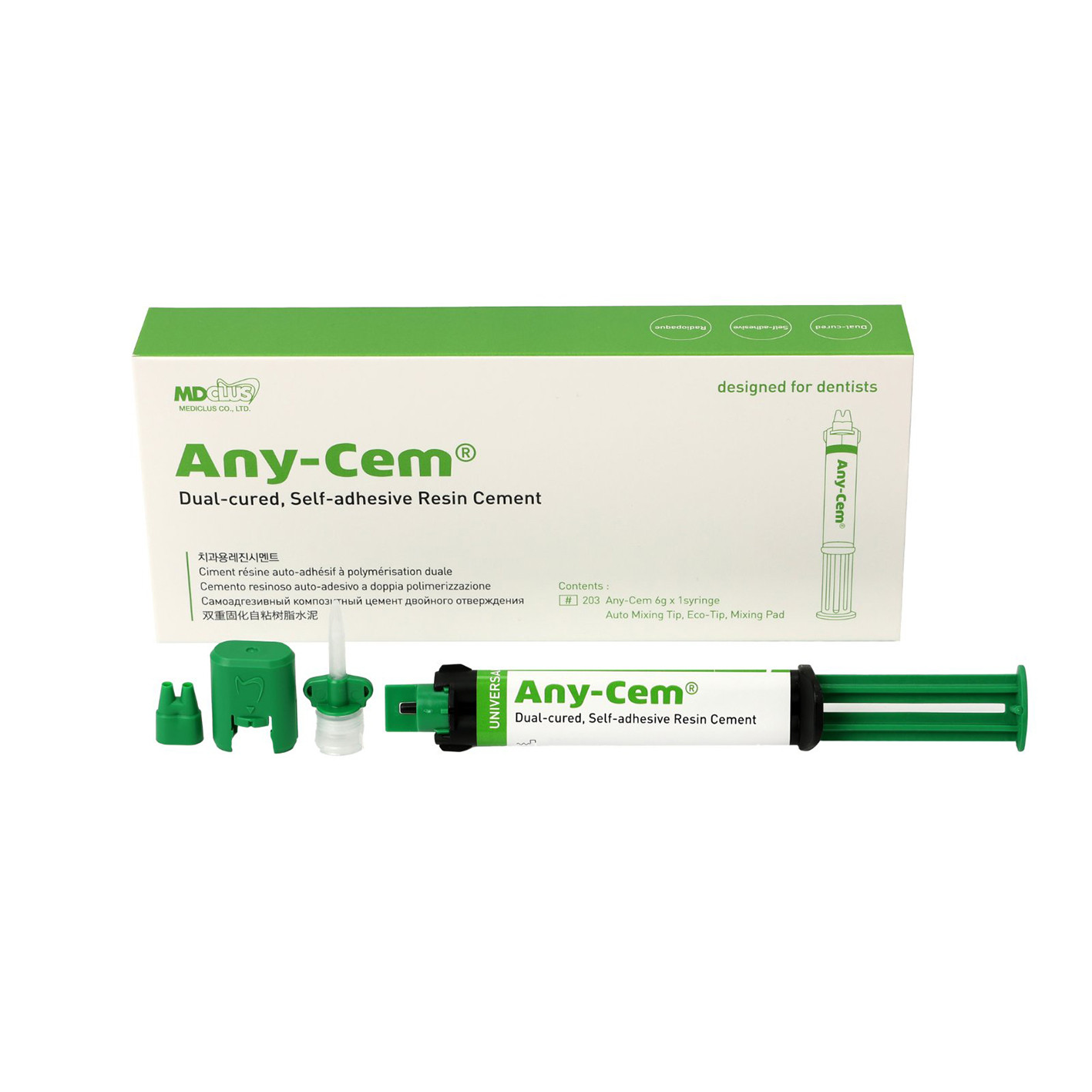 Any-Cem | Dual-Cured , Self-Adhesive Resin Cement
