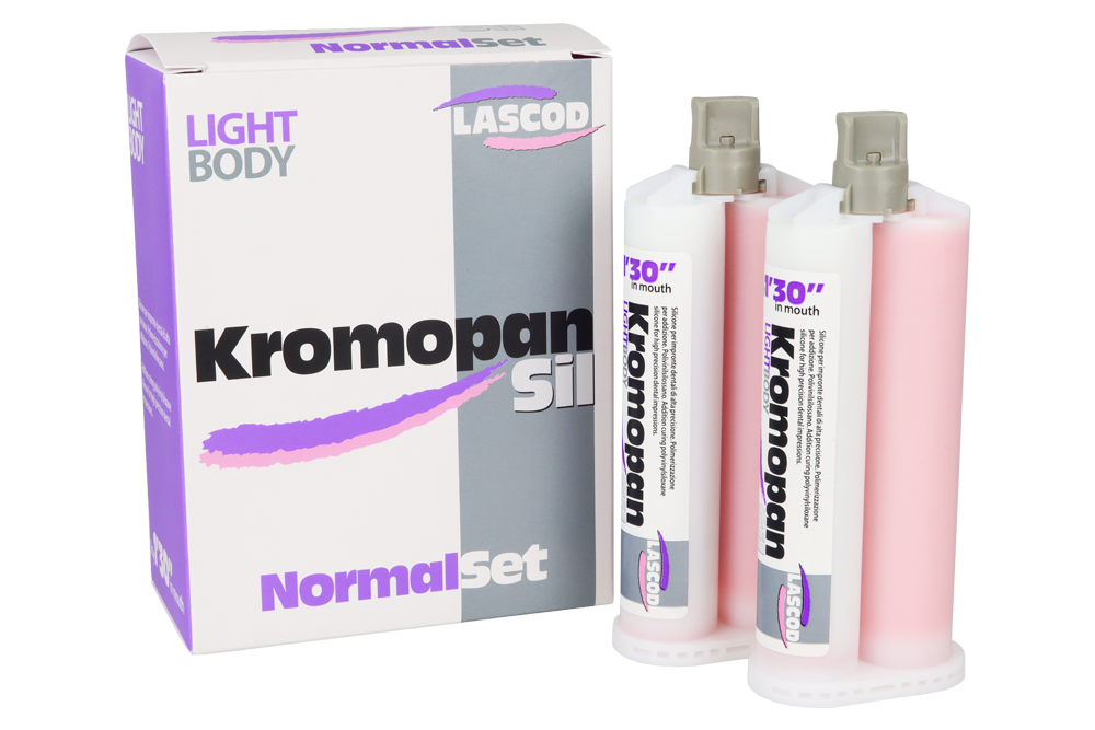 KromopanSil: Light Addition Silicone Normal (2 x 50 ml cartridges)