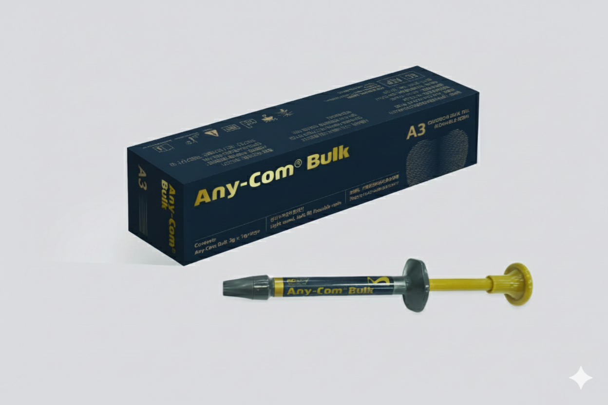 Any-Com® Bulk A3  Light-cured, radiopaque, bulk-fill flowable resin