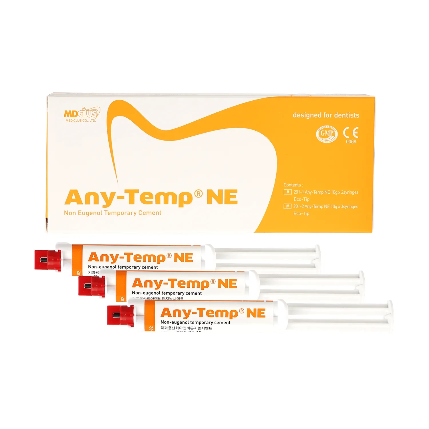 Any Temp®NE Non-Eugenol, Temporary cement for temporary crowns & bridges
