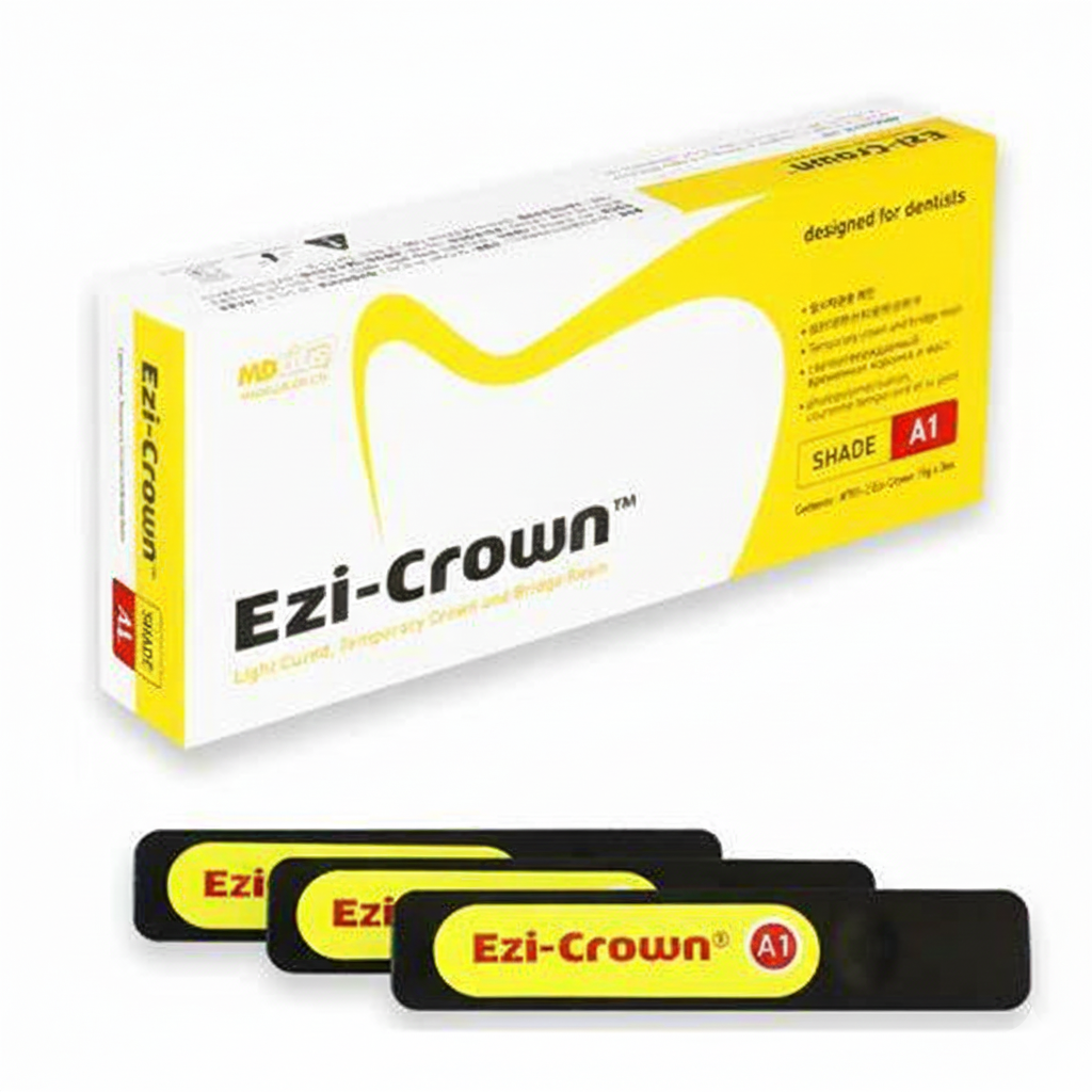 Ezi-Crown® A1 Light-cured temporary crown and bridge resin