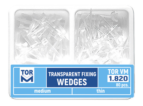 Transparent Fixing Wedges  80 pcs. 1.820