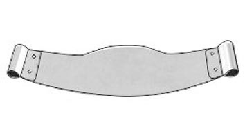 Saddle Metal Matrices large 12 pcs. 1.303 (1)