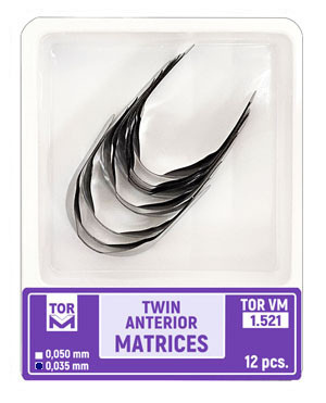 Twin Anterior Matrices  12 pcs. 1.521